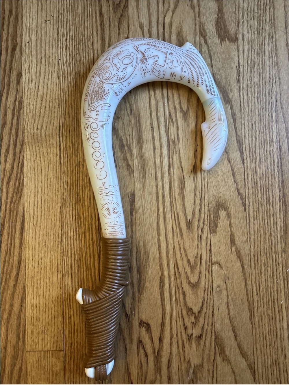 Disney Moana Maui's Magical Fish Hook Lights Sounds Sword Jakks Pacific Toy 20"